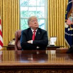 Pouting Trump