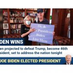 JOE BINDEN WINS 2020 ELECTION