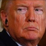 Crying Donald Trump