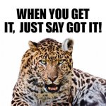 Leopard And Hearing Aid meme