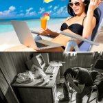 what they think we do vs what we exactly do | EXPECTATION; REALITY | image tagged in freelance - expectations vs reality | made w/ Imgflip meme maker