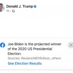 Donald Trump censored by Facebook