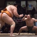 Big vs. Small Sumo meme