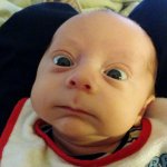 Funny Baby face meme