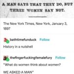 Do women hate women