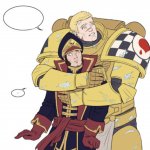 Lamenter hugging commissar