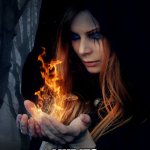 fire witch | YOU SAY WITCH; LIKE ITS A BAD THING | image tagged in witch | made w/ Imgflip meme maker
