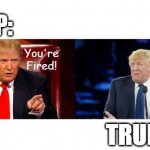 Trump Firing Trump Apprentice