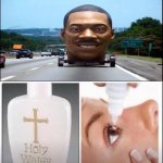 WHAT THE HELL IS THAT | image tagged in holy water,cursed image,trucks,memes | made w/ Imgflip meme maker