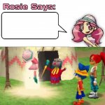 Rosie says _ meme