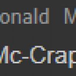 What in the Mc-Crap