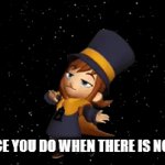 smug face danceing | THE DANCE YOU DO WHEN THERE IS NO SCHOOL | image tagged in gifs,hat kid,smug,face,dancing | made w/ Imgflip video-to-gif maker