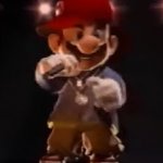 Rapper Mario meme