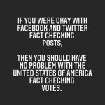 Fact checking votes