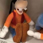 Goofy nebro | JUST WENT TO TARGET; WHAT YO GOOFY AHHS DOING THERE | image tagged in goofy plush | made w/ Imgflip meme maker