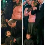 Putin with boy