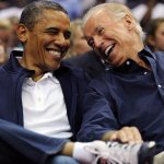 Biden & Obama Laughing meme