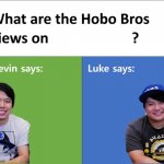 Hobo bros views on X meme