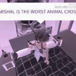 Marshall is the worst animal crossing meme