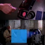 R2 D2 sign