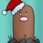 christmas diglett