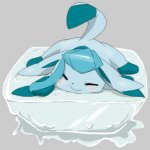 Glaceon ice cube meme