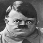 Squished Hitler meme