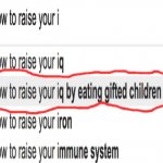 raise iq eat gifted children