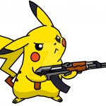 Pikachu's got a gun meme