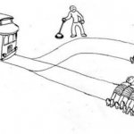 Trolley | image tagged in trolley problem | made w/ Imgflip meme maker