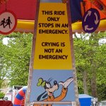 Crying is not an emergency