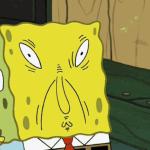 Spongebob funny face