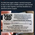 Virginity Card