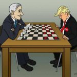 Trump Chess Checkers meme