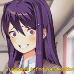 Yuri wants to find your location