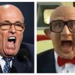 Rudy Giuliani & Six Flags Guy meme