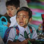 A Kid Crying in Kindergarten