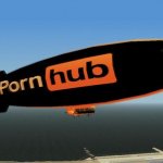 PornHub blimp