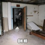 :| | OH HI | image tagged in cartoon dog | made w/ Imgflip meme maker