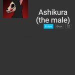 Ashikura's announcement template