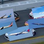 planecar | image tagged in nascar,airplane,racing | made w/ Imgflip meme maker