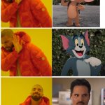 Reason for watching Tom & Jerry 2021 | image tagged in drake 3 cases,tom and jerry,marvel,ant man,fun,memes | made w/ Imgflip meme maker