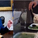 TRUMP TABLE CAT