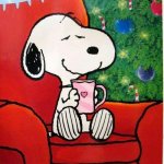 Enjoying Christmas Eve | LOOKING FORWARD TO CHRISTMAS EVE... AND THAT HOT CUP OF COCOA AND A GOOD BOOK.. | image tagged in snoopy christmas | made w/ Imgflip meme maker
