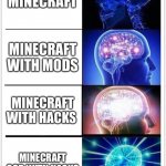 Minecraft brain get big