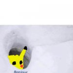 Pikachu Bonjour meme