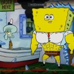 Strong spongebob