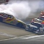 Earnhardt Wrecks Labonte