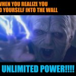 Darth Sidious unlimited power Meme Generator - Imgflip