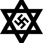 Jewish Nazi Swastika